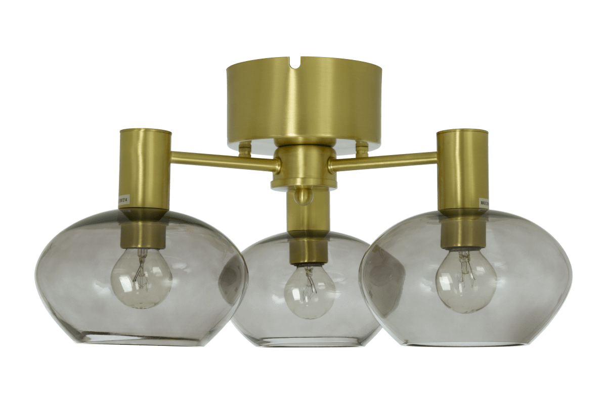 Bell Ø42 Messinki plafondi valmistajalta Aneta Lighting - Bell on kattovalaisin, jossa yhdistyy tyylik&auml;s muotoilu ja moderni kosketus.