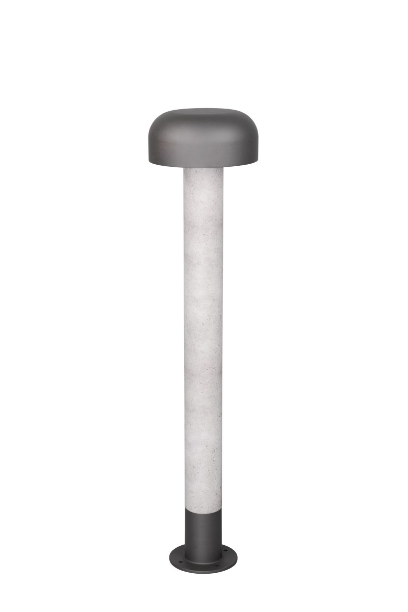 Fraser 84cm Konkreettinen ulkonäkö pylväsvalaisimet valmistajalta Trio Lighting - Fraser on valmistettu valetusta alumiinista ja yhdist&auml;&auml; modernin minimalismin luonnollisiin yksityiskohtiin.