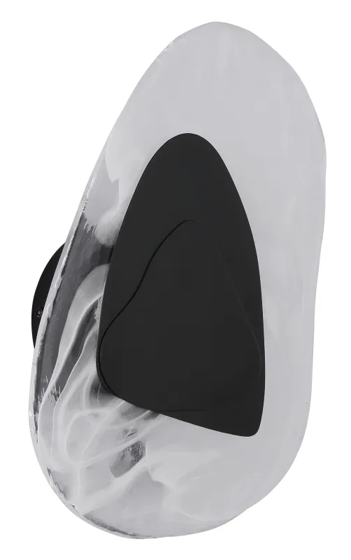 Dorsey 32cm Musta seinävalaisin valmistajalta Globo Lighting - Dorsey v&auml;gglampa f&ouml;rtrollar med sin unika molnformade design och skapar en harmonisk atmosf&auml;r i varje rum.