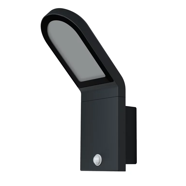 Wall Sensor Tumman harmaa ulkovalo valmistajalta Osram - Med sin stilrena design och effektiva funktionalitet &auml;r Wall Sensor det perfekta valet f&ouml;r att b&aring;de belysa och s&auml;kerst&auml;lla ditt utomhusomr&aring;de.