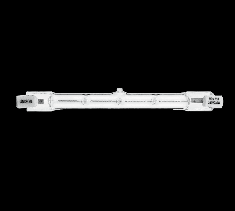 Halogeeni R7 118mm 230W valmistajalta Unison - 