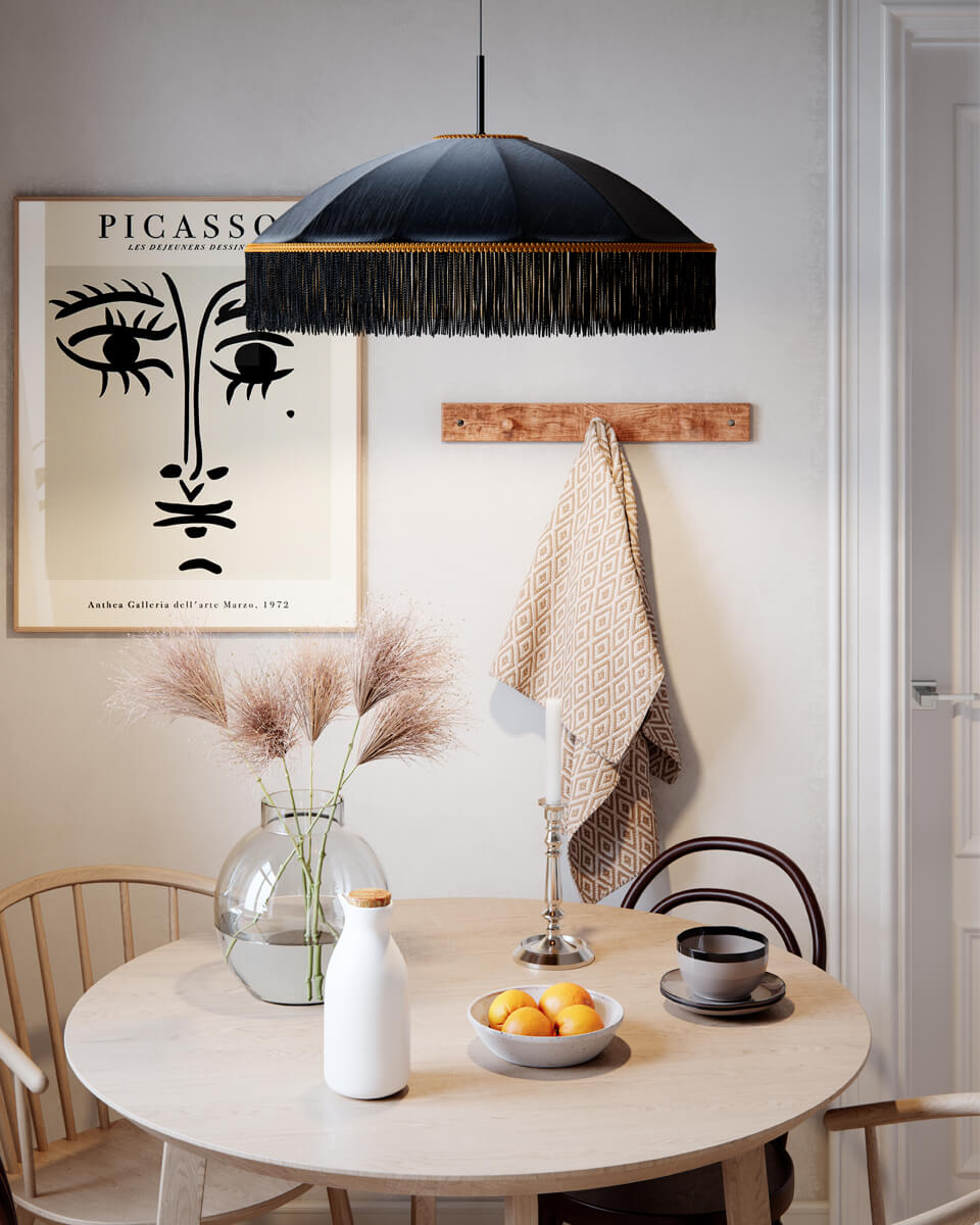 Francis Ø60 Musta kattovalaisin valmistajalta By Rydéns - By Ryd&eacute;nsin Francis-kattovalaisin yhdist&auml;&auml; eleganssin ja nykyaikaisuuden.