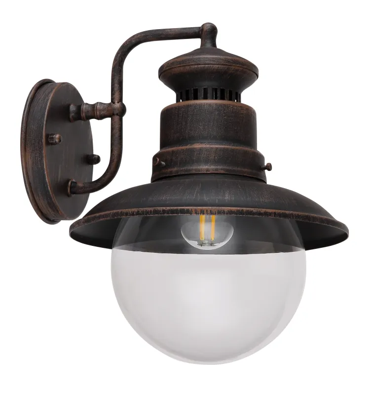 Stella Ruoste ulkovalo valmistajalta Globo Lighting - Kombinera stil och funktion med Stella och skapa en inbjudande atmosf&auml;r runt ditt hem!