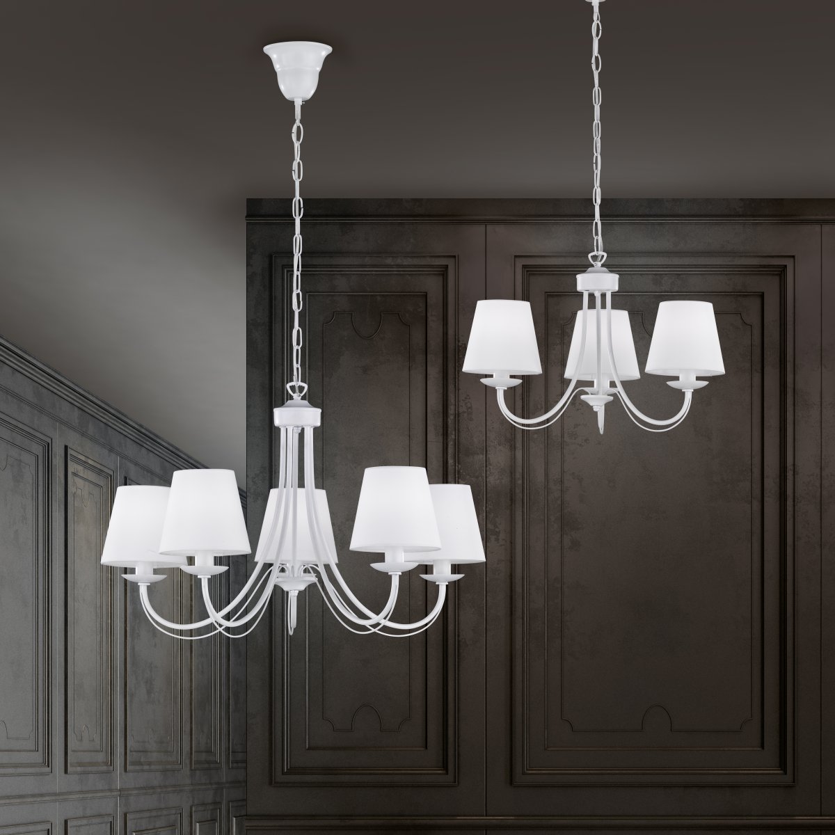 Cortez Ø52 Valkoinen kattovalaisin valmistajalta Trio Lighting - 