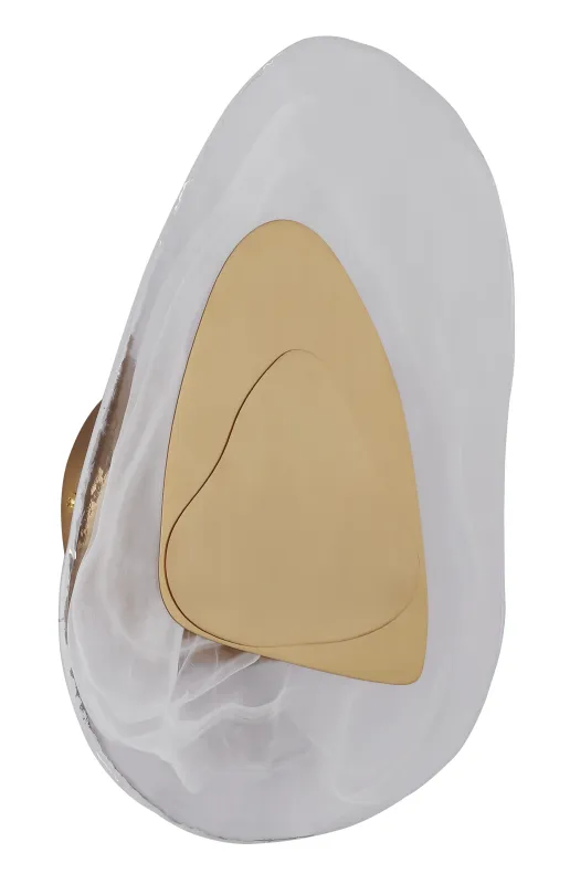 Dorsey 32cm Kulta seinävalaisin valmistajalta Globo Lighting - Dorsey v&auml;gglampa f&ouml;rtrollar med sin unika molnformade design och skapar en harmonisk atmosf&auml;r i varje rum.