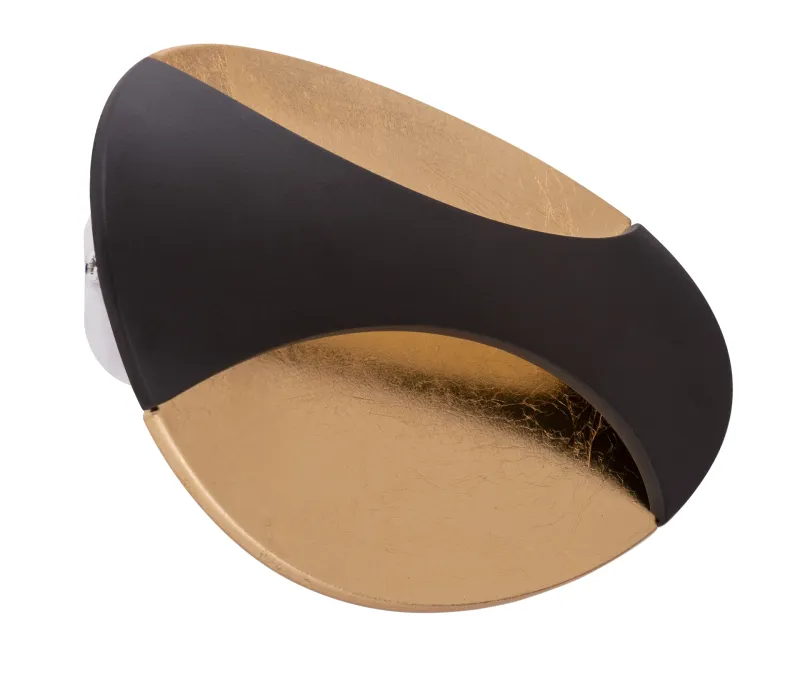 Alexandra 21cm Kulta seinävalaisin valmistajalta Globo Lighting - Den medf&ouml;ljande 6W LED-lampan ger en behaglig belysning med 230 lumen och en varm ljusf&auml;rg p&aring; 3000K.