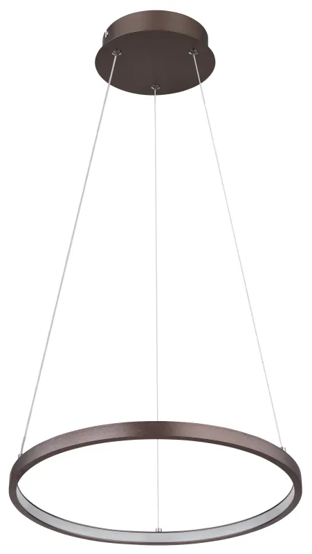 Ralph Ø38 Ruskea kattovalaisin valmistajalta Globo Lighting - Med en diameter p&aring; 38,5 cm och en h&ouml;jd p&aring; 120 cm blir den en stilfull blickf&aring;ngare.