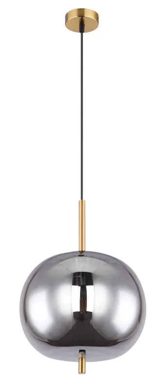 Blacky Ø30 Messinki kattovalaisin valmistajalta Globo Lighting - En stilren armatur som skapar en st&auml;mningsfull och elegant belysning i ditt hem,&nbsp;perfekt i vardagsrum eller matsal.