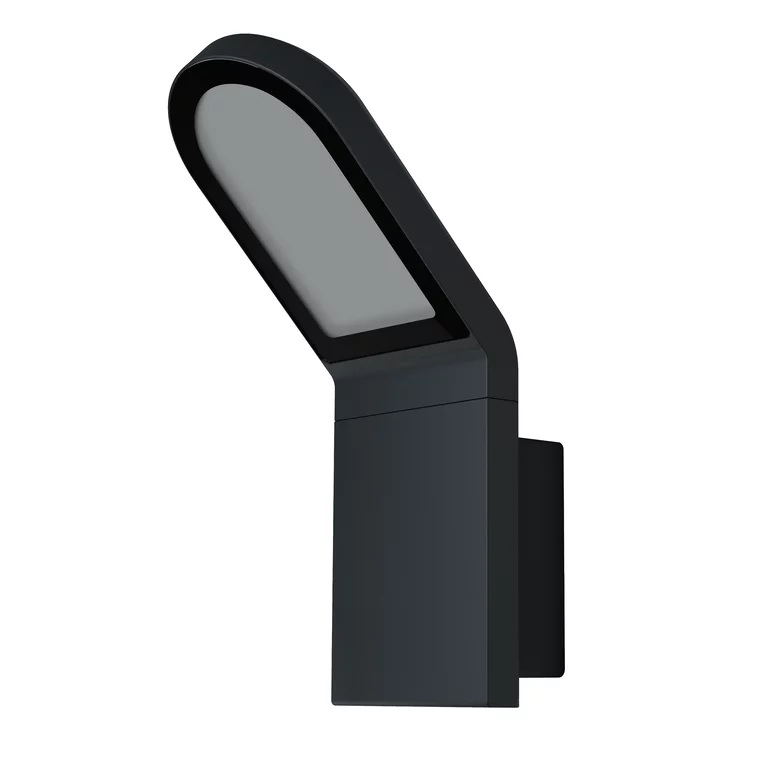 Wall Tumman harmaa valmistajalta Ledvance - Med sin stilrena design och effektiva funktionalitet &auml;r Wall det perfekta valet f&ouml;r att b&aring;de belysa och s&auml;kerst&auml;lla ditt utomhusomr&aring;de.