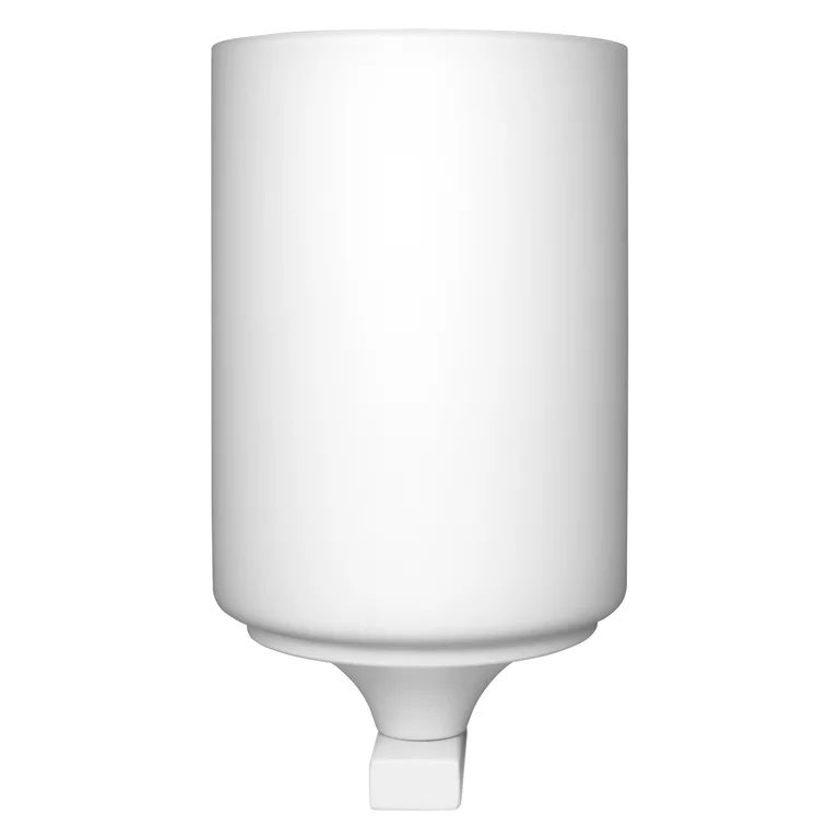 Lantern Cylinder Valkoinen ulkovalo valmistajalta Osram - Se on valmistettu painevaletusta alumiinista korkean kest&auml;vyyden takaamiseksi, ja siin&auml; on karkaistusta himme&auml;st&auml; lasista valmistettu diffuusori, joka tarjoaa pehme&auml;n ja miellytt&auml;v&auml;n valon.