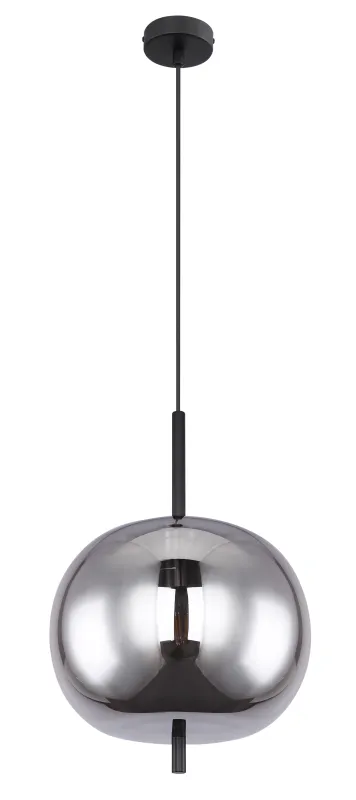 Blacky Ø30 Musta kattovalaisin valmistajalta Globo Lighting - Blacky &auml;r en stilren armatur som skapar en st&auml;mningsfull och elegant belysning i ditt hem,&nbsp;perfekt i vardagsrum eller matsal.