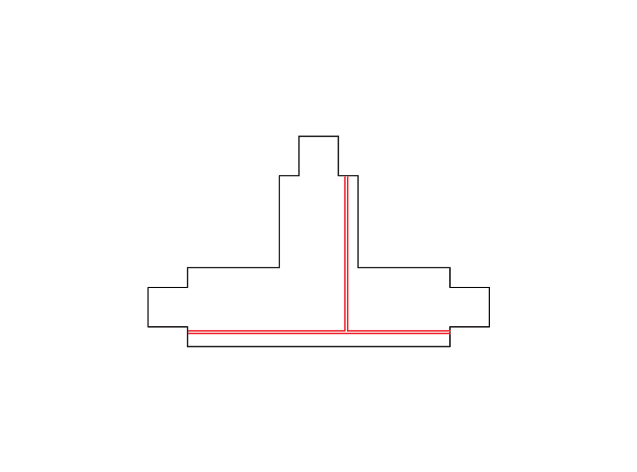 T-Liitin (GB36-3) Valkoinen valmistajalta Belid - 
