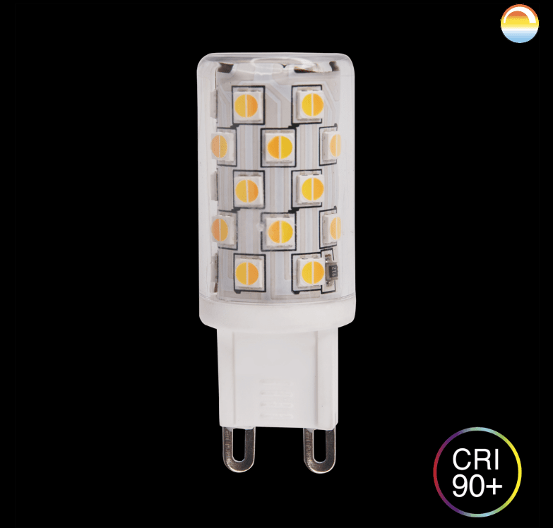 LED G9 4W 2200-3000K dim to warm valmistajalta Unison - 