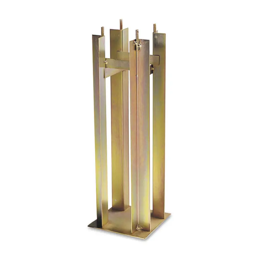 Markfäste galvat 50cm lyhtypylväs valmistajalta Konstsmide - 