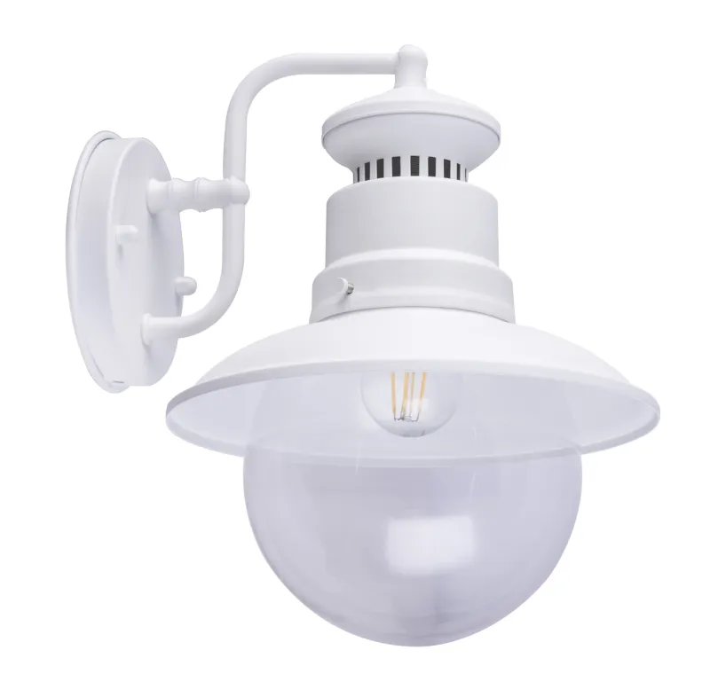 Stella Valkoinen ulkovalo valmistajalta Globo Lighting - Kombinera stil och funktion med Stella och skapa en inbjudande atmosf&auml;r runt ditt hem!