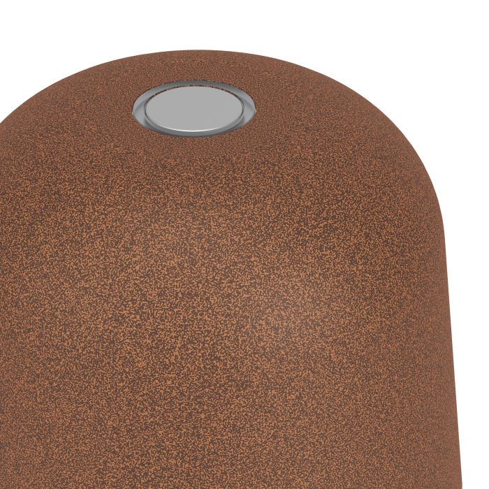 Mannera 20cm Ruosteen ruskea Siirrettävä valmistajalta Eglo - Se on helppo ladata mukana tulevalla USB-kaapelilla, joten se on helppo ottaa mukaan minne tahansa - riippumatta siitä, oletko terassilla, puutarhassa tai piknikillä.