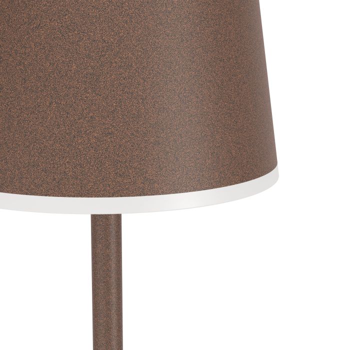 Mannera 140cm Ruosteen ruskea Siirrettävä valmistajalta Eglo - Mannera on ladattava ruosteenruskean ja valkoisen lattiavalaisin, jossa yhdistyy moderni muotoilu ja käytännöllinen kosketusohjaus.