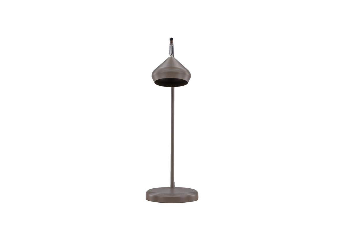 Isaberg 52cm Mokka työpöytävalaisin valmistajalta Venture Design - Kapealla valaistuksellaan se levittää pehmeää ja kutsuvaa valoa, joka luo intiimin ja harmonisen tunnelman.