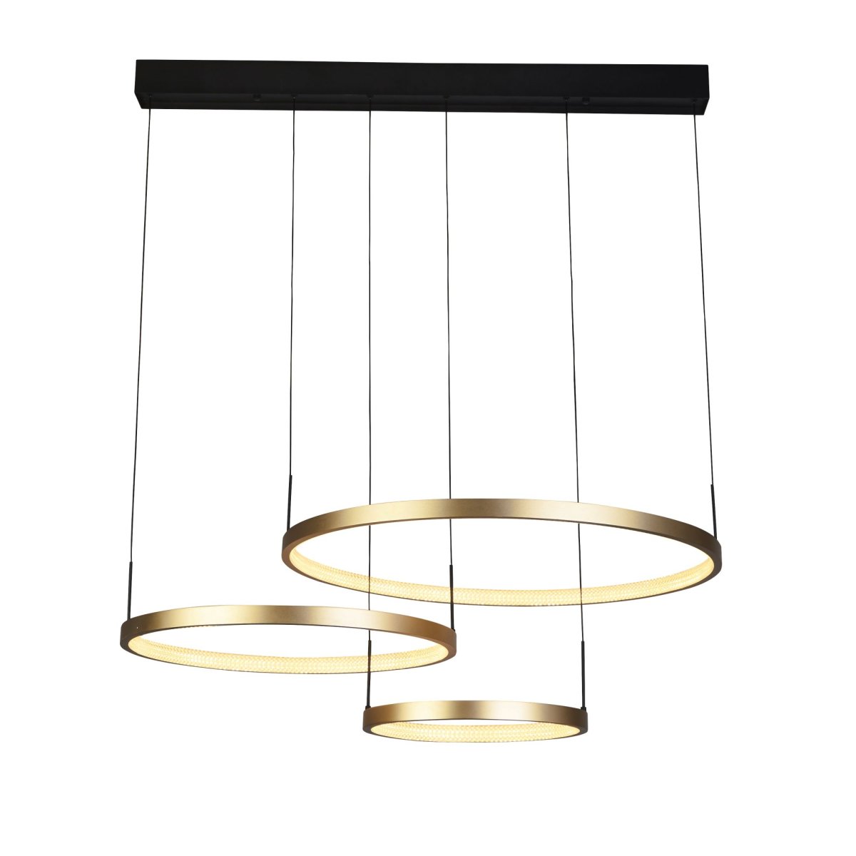 Grace 112cm Kulta kattovalaisin valmistajalta Searchlight - Moderni ja tunnelmallinen riippuvalaisin, joka antaa huoneelle luonnetta ja eleganssia.