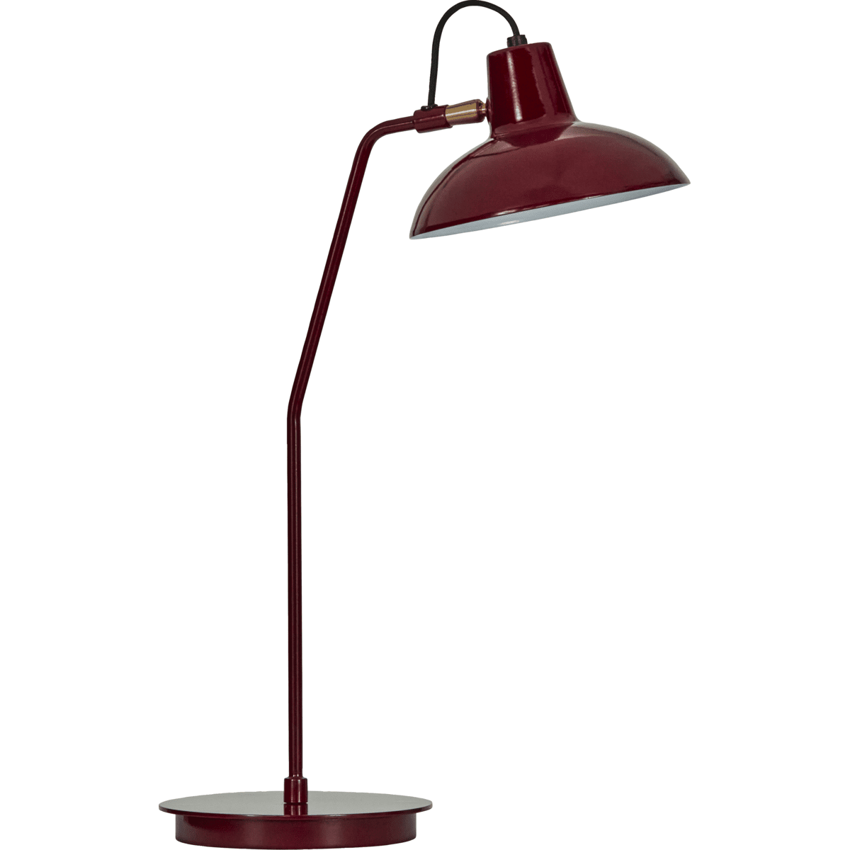 Desk 50cm PUNAINEN työpöytävalaisin valmistajalta House Doctor - Eloisa punainen emaliviimeistely ja klassinen muotoilu tekevät siitä katseenvangitsijan, joka on täydellinen lisäämään värikästä kosketusta mihin tahansa huoneeseen.
