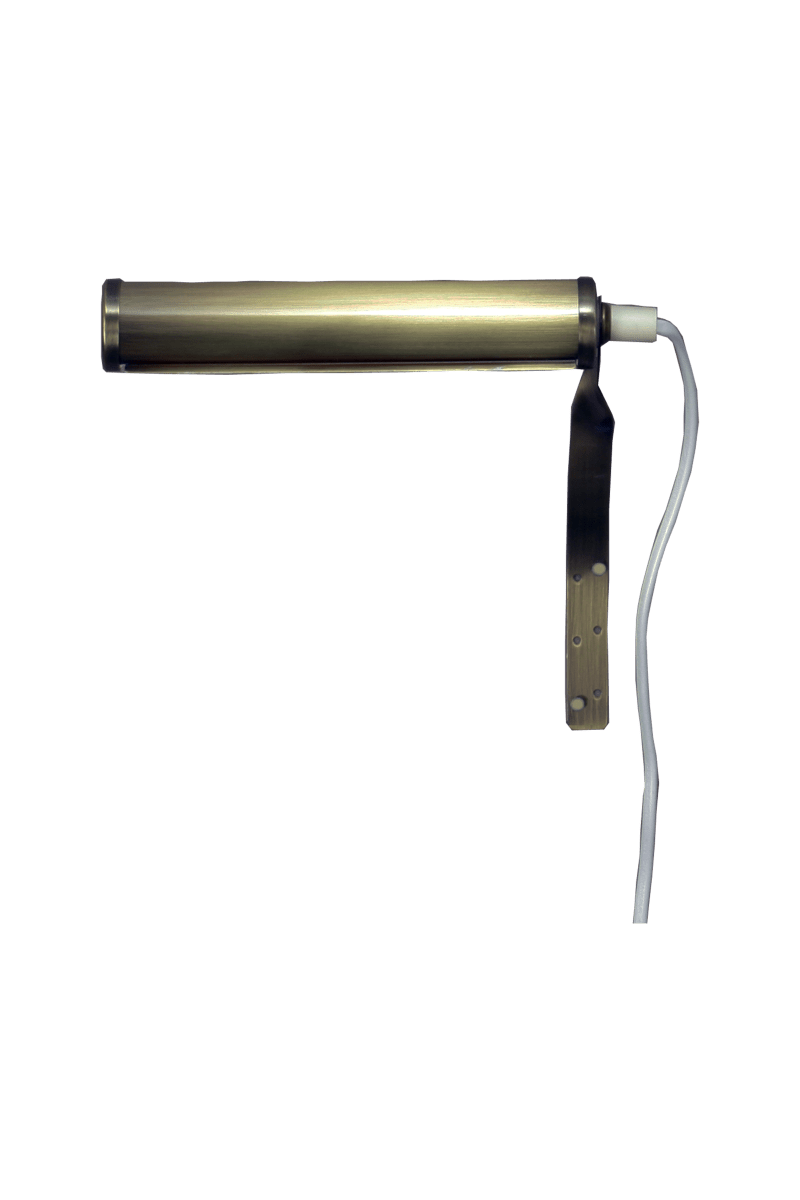 Picasso 23cm Antiikkimessinki valmistajalta Aneta Lighting - Säädettävän varjostimen ansiosta valo on helppo kohdistaa juuri sinne, missä sitä tarvitaan, mikä korostaa aihetta tyylikkäästi.