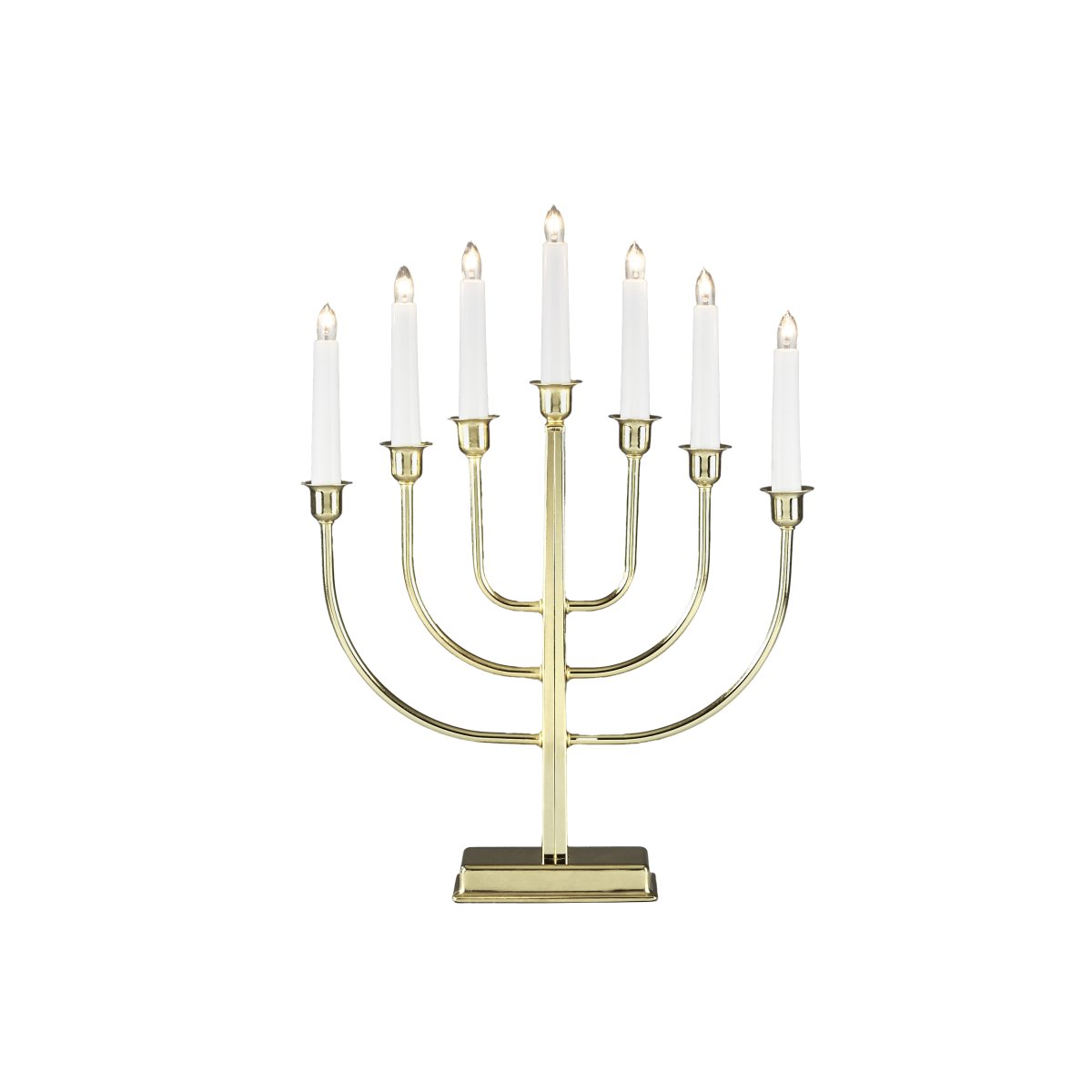 Candelabra 7 Lights Messinki valmistajalta Konstsmide - Klassinen seitsem&auml;n valon muotoilu levitt&auml;&auml; l&auml;mmint&auml; ja ylellist&auml; hehkua, joka luo kotiisi kutsuvan tunnelman.