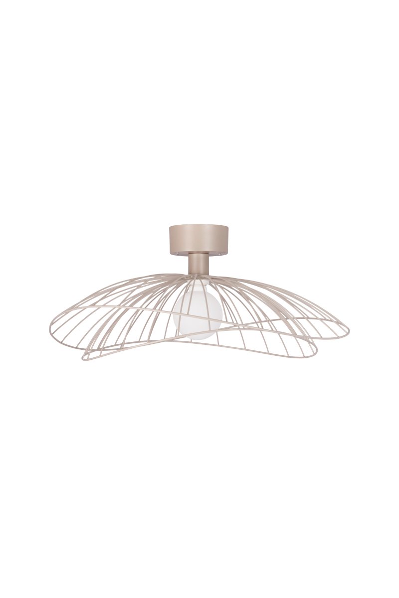 Ray Ø60 Beige seinävalaisin valmistajalta Globen Lighting - Valaisin voidaan asentaa sekä kattoon että seinälle, mikä tekee siitä joustavan käytön.