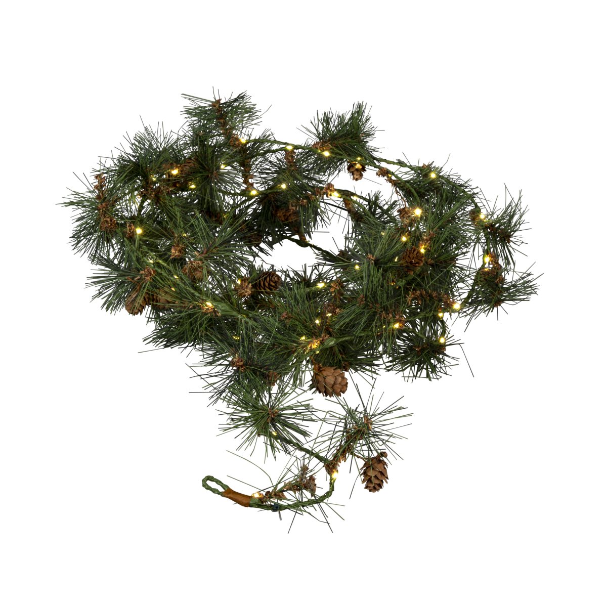 Köynnös 6m Vihreä valmistajalta Konstsmide - Luo l&auml;mmin ja kutsuva talvitunnelma t&auml;ll&auml; tekonurmikan ja pienten k&auml;pyjen koristeella koristellulla seppeleell&auml;.