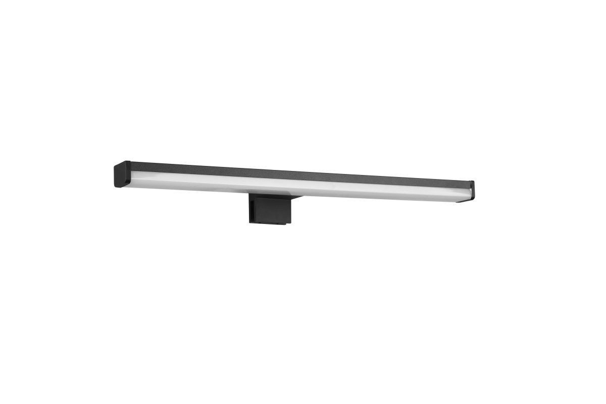 Lino 40cm Musta kylpyhuoneen valaisin valmistajalta Trio Lighting - Siinä on IP44-suojaus, joten se sopii täydellisesti kylpyhuoneisiin, ja ohut muotoilu mattamustalla viimeistelyllä sopii moneen sisustukseen.