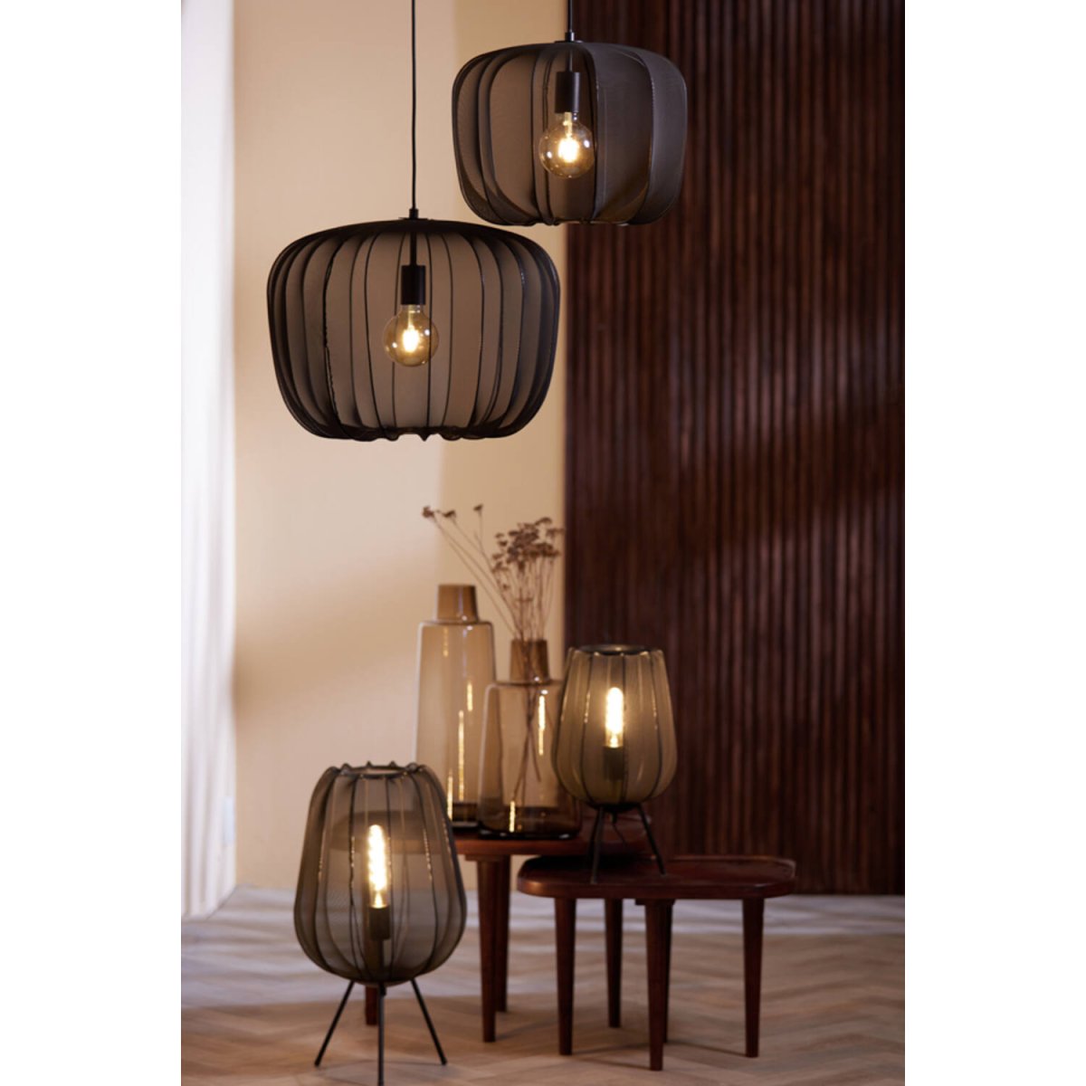 Plumeria Ø40 Musta kattovalaisin valmistajalta Light & Living - 