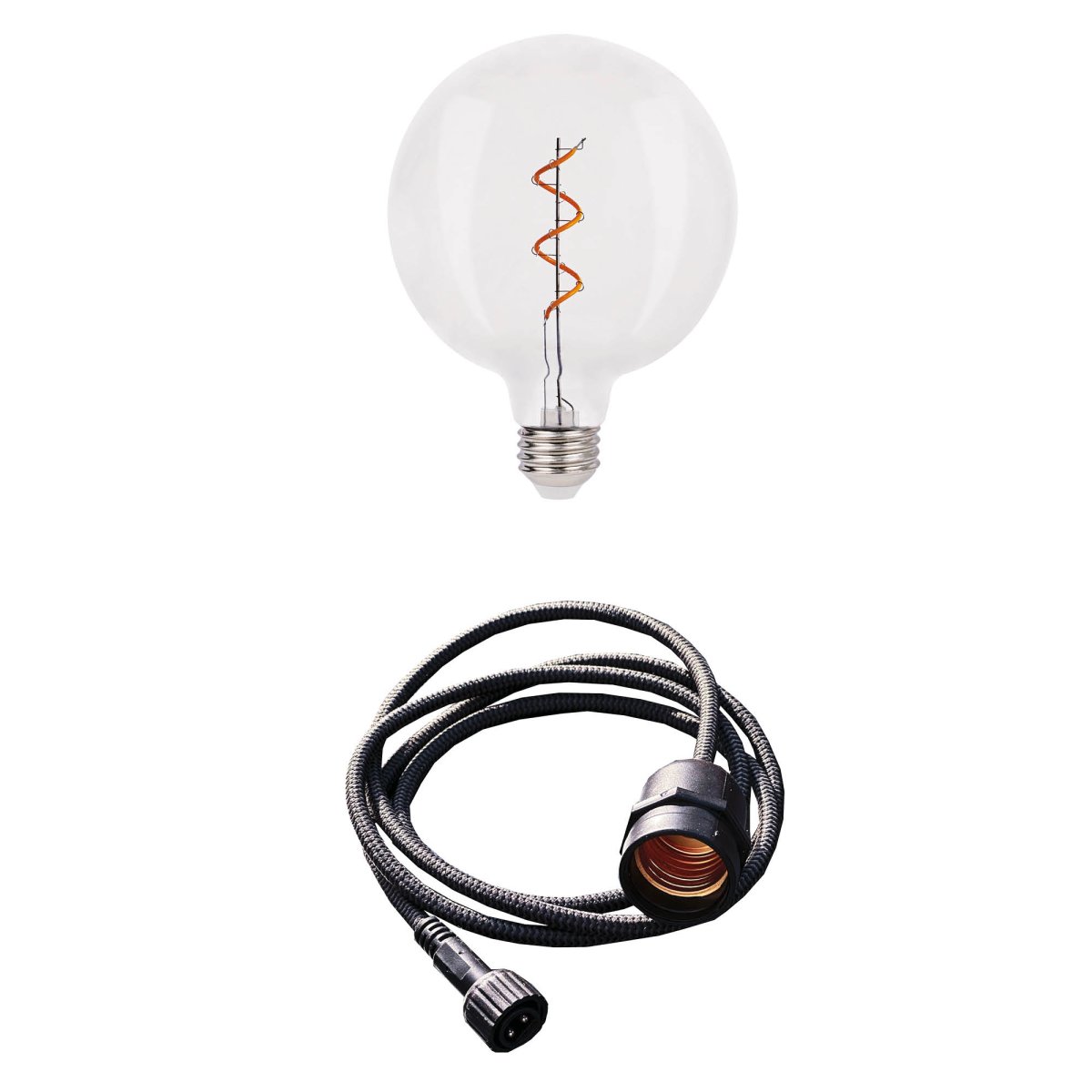 Penny (Lämmin Valkoinen) Läpinäkyvä valmistajalta Lightson - Penny on tyylikäs riippuvalaisin, joka valaisee terassin, pergolan tai parvekkeen sekä toiminnallisesti että muodoltaan.