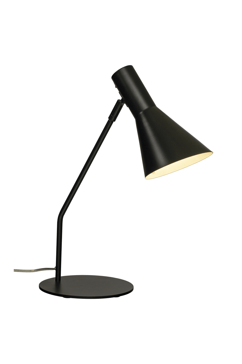 Ceres 46cm Musta työpöytävalaisin valmistajalta Aneta Lighting - CERES-pöytävalaisimessa on tyylikäs ja ajaton muotoilu suorilla ja siisteillä muodoilla.