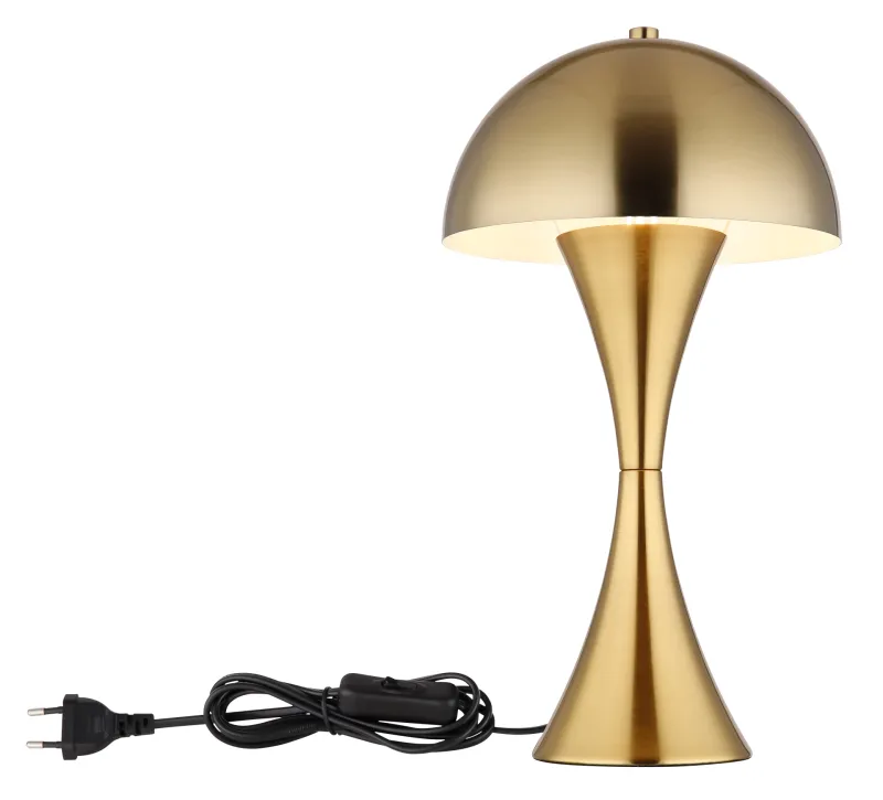 Dima 36cm Kulta pöytävalaisin valmistajalta Globo Lighting - Perfekt f&ouml;r moderna milj&ouml;er, d&auml;r den ger en sofistikerad touch samtidigt som den sprider behagligt ljus.