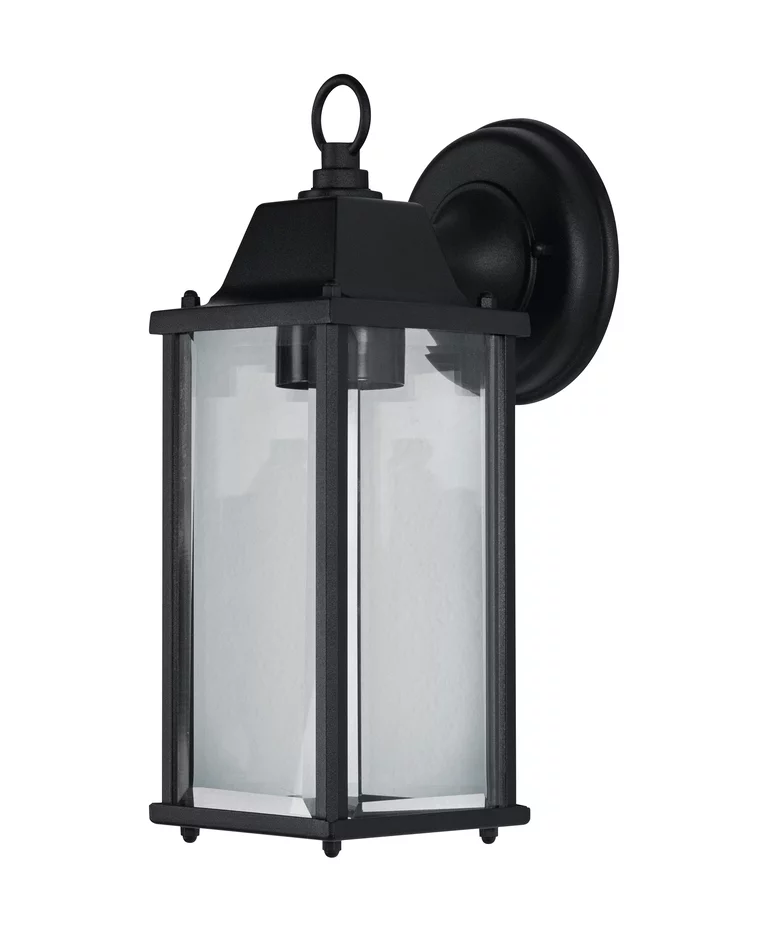 Lantern Square M Musta ulkovalo valmistajalta Ledvance - Lantern Square on tyylik&auml;s klassisen lyhtymuotoilun sein&auml;valaisin, joka antaa ajattoman ja tyylikk&auml;&auml;n tunnelman julkisivuihin, sis&auml;&auml;nk&auml;yntiin ja patioihin.