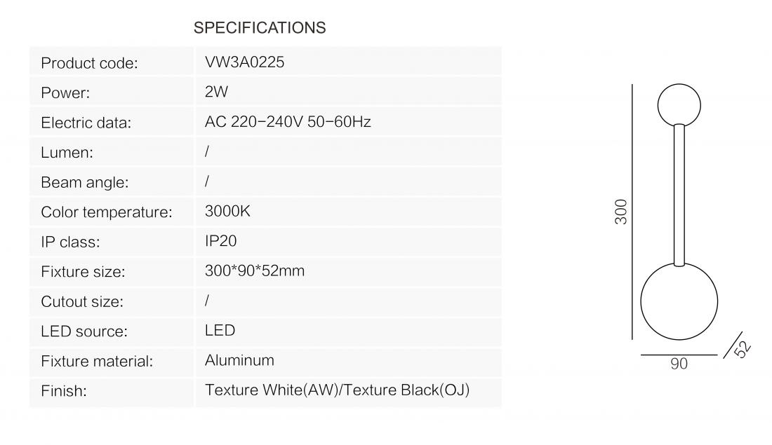 Alba long LED 30cm Valkoinen valmistajalta Lampan - Anna sisustuksellesi piristysruiske Alba pitk&auml;ll&auml; LED-sein&auml;valaisimella Tyylik&auml;s ja energiatehokas ratkaisu moderneihin koteihin ja hotelliymp&auml;rist&ouml;ihin.