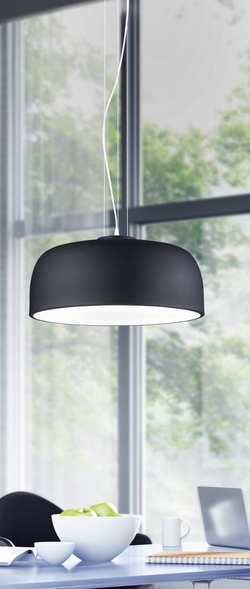 Baron Ø52 Musta kattovalaisin valmistajalta Trio Lighting - 