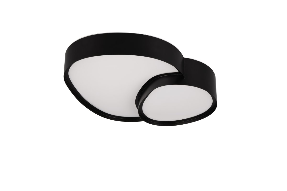 Rise 43cm Musta plafondi valmistajalta Trio Lighting - 