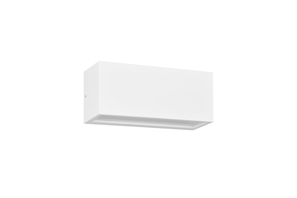 Mayenne 25cm Valkoinen ulkovalo valmistajalta Trio Lighting - Se säteilee sekä ylöspäin että alaspäin miellyttävää valoa, joka korostaa sisäänkäyntiä, julkisivua ja terassia modernilla tyylikkyydellä.