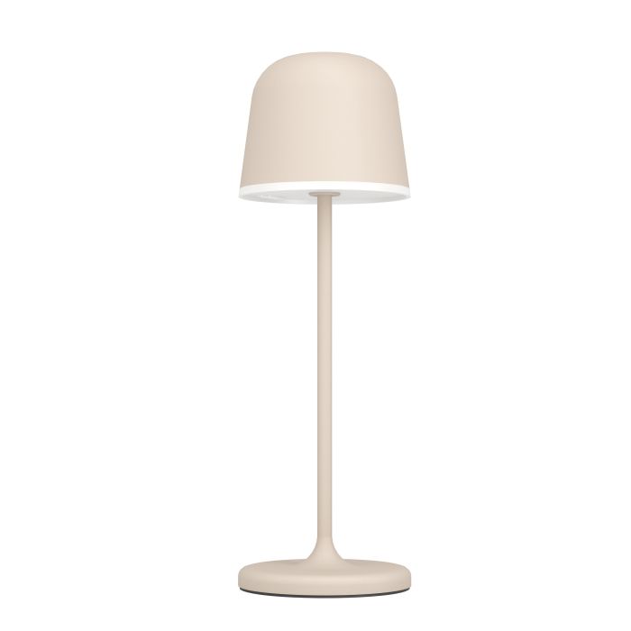 Mannera 34cm Hiekka Siirrettävä valmistajalta Eglo - Se on helppo ladata mukana tulevalla USB-kaapelilla, joten se on helppo ottaa mukaan minne tahansa - riippumatta siitä, oletko terassilla, puutarhassa tai piknikillä.