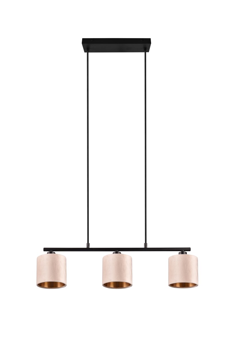 Julieta 66cm Beige kattovalaisin valmistajalta Trio Lighting - Neutraali värisävy ja pehmeät kangasvarjostimet luovat huoneeseen viihtyisän ja rauhallisen tunnelman.