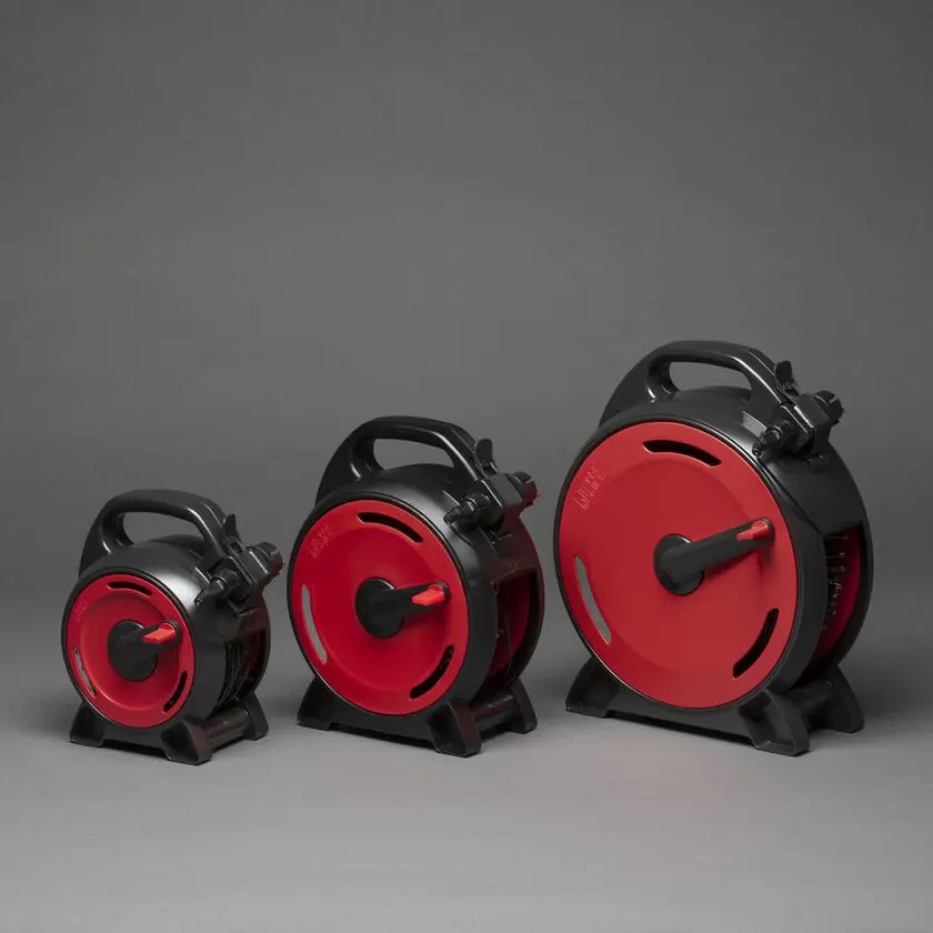 Kaapelikelarulla amber 22m Musta valmistajalta Konstsmide - &Auml;lyk&auml;s kaapelirumpu tekee siit&auml; helpon rullata ulos ja kevyess&auml; silmukassa ilman kaapelin sotkua, mik&auml; s&auml;&auml;st&auml;&auml; aikaa ja turhautumista.