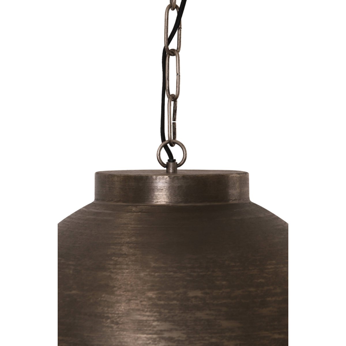 Kylie Ø60 Nikkeli kattovalaisin valmistajalta Light & Living - Pyöristetty varjostin antaa alaspäin suunnattua valoa, mikä sopii täydellisesti ruokapöytiin tai keittiöön.