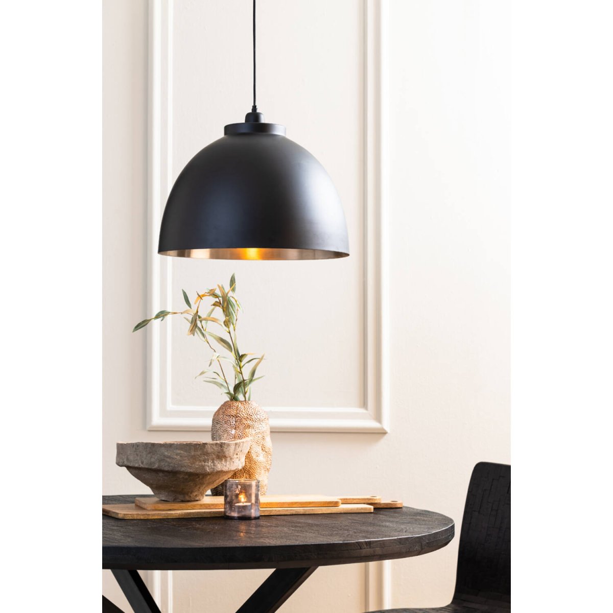 Kylie Ø45 Musta/nikkeli kattovalaisin valmistajalta Light & Living - 