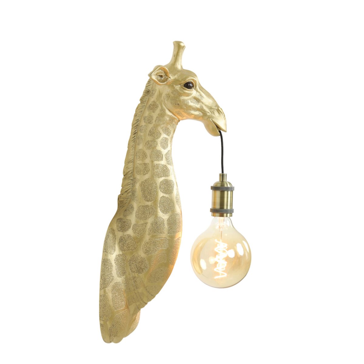 Giraffe 60cm Kulta seinävalaisin valmistajalta Light & Living - 