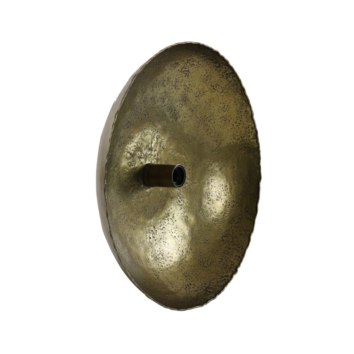 Neva Ø50 Pronssi seinävalaisin valmistajalta Light & Living - Raaka pinta antaa lampulle luonnetta ja heijastaa valoa tehokkaasti.