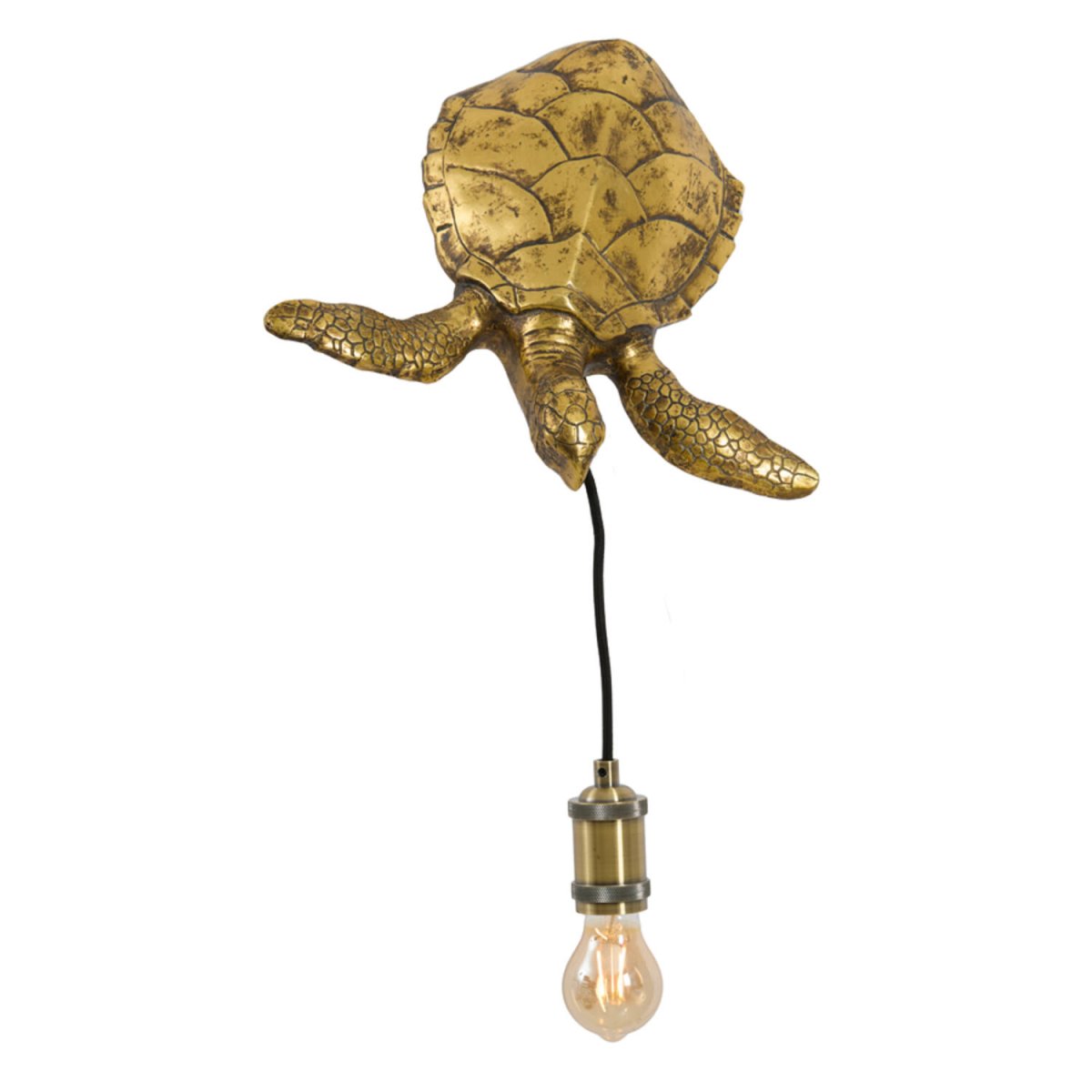 Turtle 20cm Pronssi seinävalaisin valmistajalta Light & Living - 