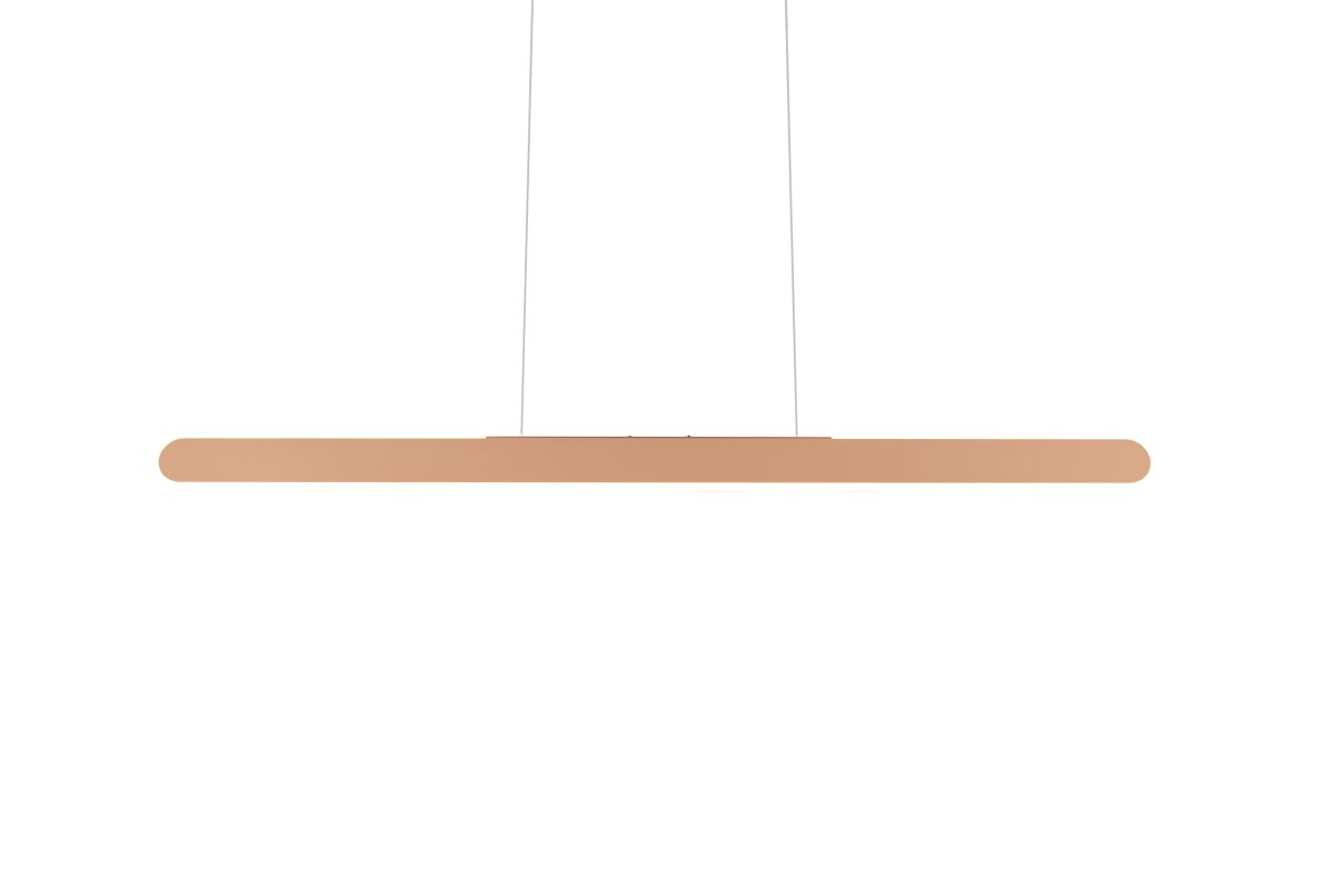 Helios 100cm Ruskea kattovalaisin valmistajalta Trio Lighting - Valaisimen selkeät ja modernit linjat antavat kotiin elegantin tunnelman, jota vahvistaa ylös ja alas suuntautuva valaistus.
