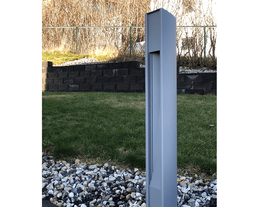 Trius 100cm Harmaa pylväsvalaisimet valmistajalta Westal - Himmennett&auml;v&auml; etu- ja takareunan himmentimill&auml;.