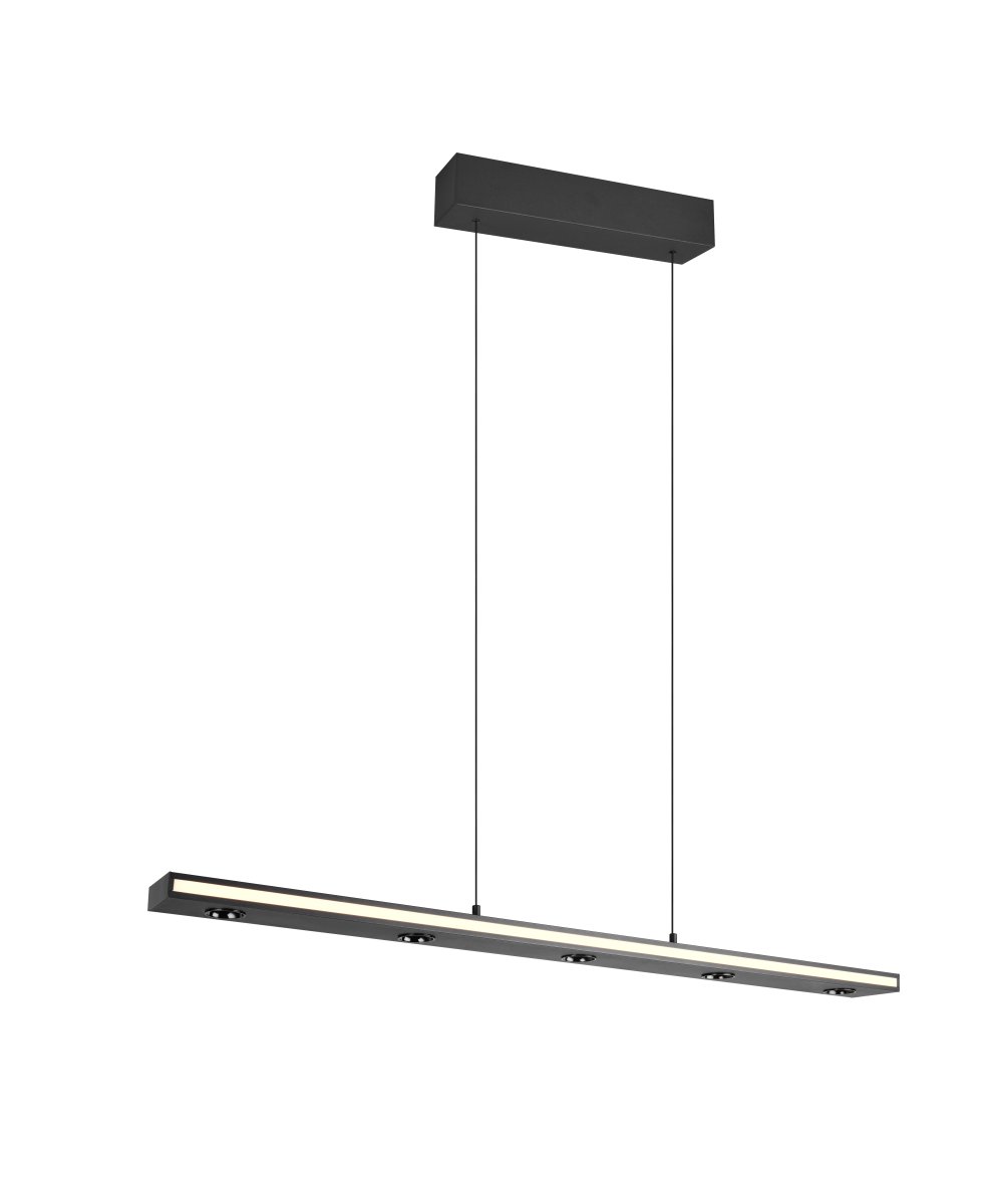 Graham 110cm Musta kattovalaisin valmistajalta Trio Lighting - 
