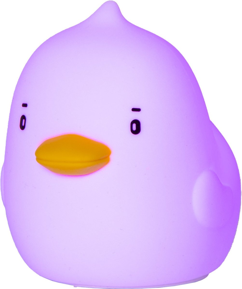 Duck Valkoinen lasten valaisin valmistajalta Star Trading - Ankka on ihastuttava yövalo, joka levittää pehmeää ja miellyttävää valoa.